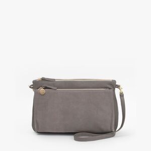 Clare V. Gosee Crossbody Bag in Gray